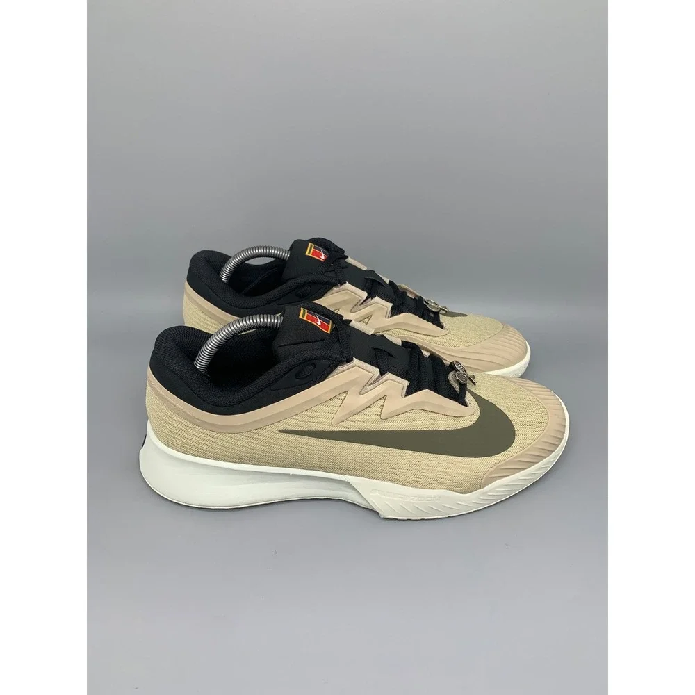 Nike Court Air Zoom Vapor Pro 2 Khaki Tennis Shoes‎ HV1483-200 Men's Sz 9.5